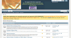 Desktop Screenshot of abeforum.com